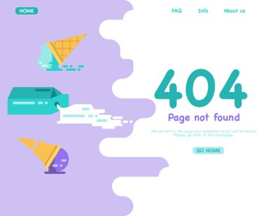 404 sistem hatası. Sayfa bulunamadı. Sancak ya da ağ şablonu. Kırık sayfa. Destek servisi. Süt ya da karton ambalajlı bozuk yoğurt. Erimiş dondurma ve bozuk waffle külahı. Teknik sorun