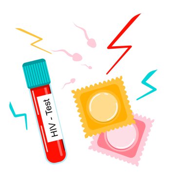 Laboratuvar tüplerinde HIV testi yapılmaz. AIDS önleme, zührevi hastalıklar, doğum kontrolü. Prezervatiflere spermler saldırır, ışık saçar. Seks kavramı.