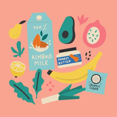 Organik gıda konsepti