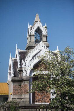 Khorat, Tayland, Kasım 2017 yaklaşık: Wat Salaloy şehirde Khorat veya bir kuzeydoğu Tayland Nakhon Ratchasima eski şehirde.