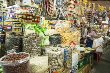 Khorat, Tayland, Kasım 2017 yaklaşık: şehir markette Suranaree yol Khorat şehirde veya Nakhon Ratchasima Isan içinde.