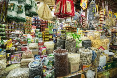 Khorat, Tayland, Kasım 2017 yaklaşık: şehir markette Suranaree yol Khorat şehirde veya Nakhon Ratchasima Isan içinde.