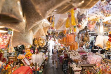 Khorat, Tayland, Kasım 2017 yaklaşık: şehir markette Suranaree yol Khorat şehirde veya Nakhon Ratchasima Isan içinde.