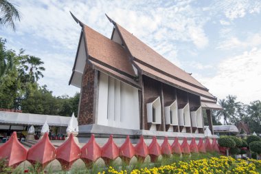 Khorat, Tayland, Kasım 2017 yaklaşık: Wat Salaloy şehirde Khorat veya bir kuzeydoğu Tayland Nakhon Ratchasima eski şehirde.