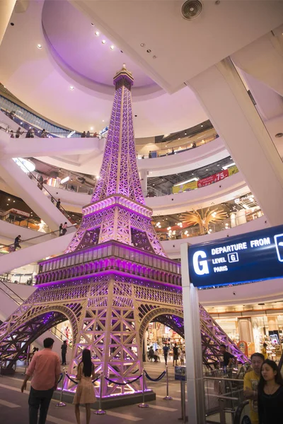 Khorat Tailândia Circa Novembro 2017 Torre Eiffel Imitação Shopping Terminal — Fotografia de Stock