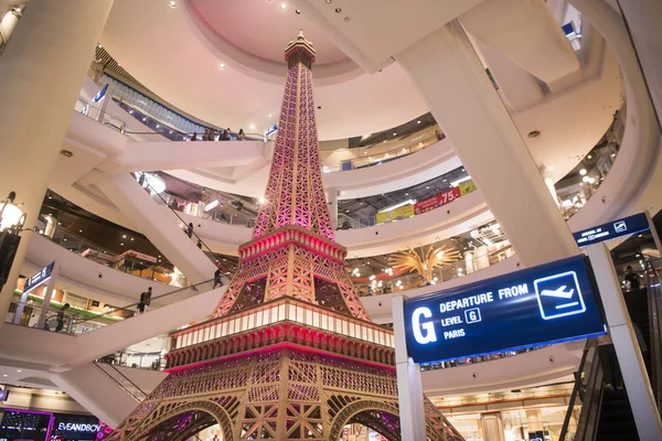 Khorat Tailândia Circa Novembro 2017 Torre Eiffel Imitação Shopping Terminal — Fotografia de Stock