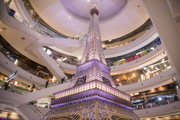 Khorat Thaiföld Cirka November 2017 Eiffel Tower Utánzás Bevásárlóközpont Terminal — Stock Fotó