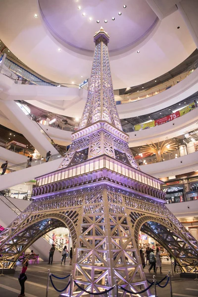 Khorat Thailandia Circa Novembre 2017 Torre Eiffel Imitazione Shopping Mall — Foto Stock