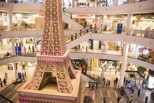 Khorat Tailândia Circa Novembro 2017 Torre Eiffel Imitação Shopping Terminal — Fotografia de Stock