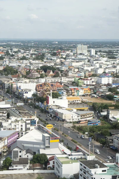 Khorat, Tayland, Kasım 2017 yaklaşık: görünüm şehir Khorat ya Nakhon Ratchasima Isan içinde.