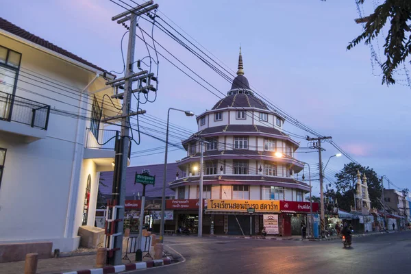 Khorat Tajlandia Około Listopada 2017 Wat Mueang Nakhon Świątyni Centrum — Zdjęcie stockowe