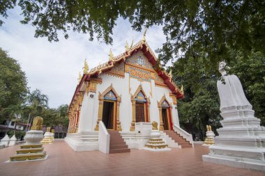 Khorat, Tayland, Kasım 2017 yaklaşık: Wat Salaloy şehirde Khorat veya bir kuzeydoğu Tayland Nakhon Ratchasima eski şehirde.
