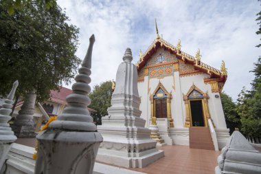 Khorat, Tayland, Kasım 2017 yaklaşık: Wat Salaloy şehirde Khorat veya bir kuzeydoğu Tayland Nakhon Ratchasima eski şehirde.