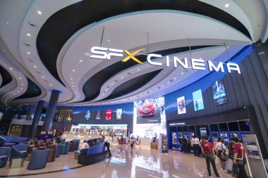Khorat, Tayland, Kasım 2017 yaklaşık: Sf sinema ile oscar alışveriş merkezi Terminal 21.