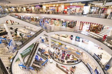 Khorat, Tayland, Kasım 2017 yaklaşık: alışveriş merkezi Terminal 21 City Khorat veya Nakhon Ratchasima Isan içinde içinde.