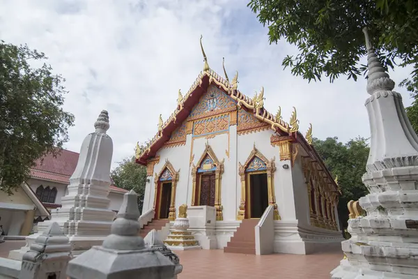 Khorat Thailand Circa November 2017 Wat Salaloy Gamla Stan Staden — Stockfoto