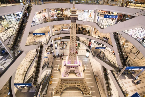 Khorat Thajsko Cca Listopadu 2017 Eiffelova Věž Imitace Nákupní Centrum — Stock fotografie