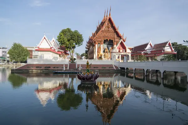Khorat Thaiföld Cirka November 2017 Wat Phra Narai Maharat Templom — Stock Fotó