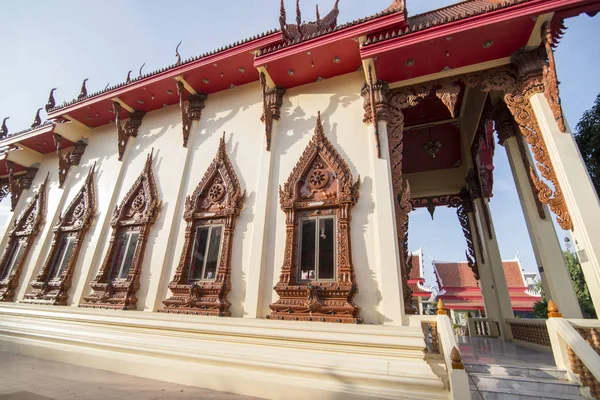 Khorat Thaiföld Cirka November 2017 Wat Phra Narai Maharat Templom — Stock Fotó