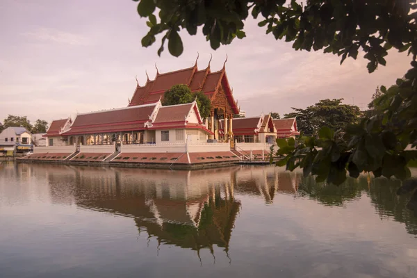 Khorat Tajlandia Około Listopada 2017 Świątynia Wat Phra Narai Maharat — Zdjęcie stockowe