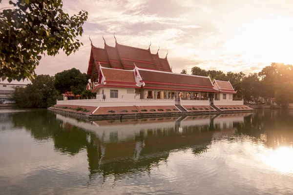 Khorat Tajlandia Około Listopada 2017 Świątynia Wat Phra Narai Maharat — Zdjęcie stockowe