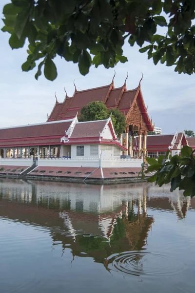 Khorat Tailândia Circa Novembro 2017 Wat Phra Narai Maharat Templo — Fotografia de Stock