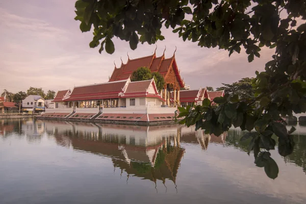 Khorat Tailândia Circa Novembro 2017 Wat Phra Narai Maharat Templo — Fotografia de Stock