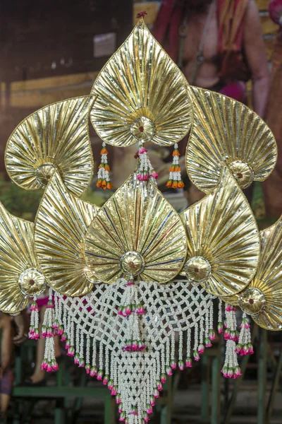 Dcoration Traditional Thai Dance Group Traditional Elephant Festival City Surin — Fotografia de Stock