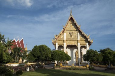 Wat Burapharam kuzeydoğu Tayland Isan Surin şehir içinde. Tayland, bir, Surin, Kasım, 2017