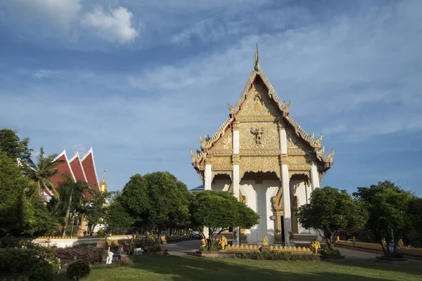 Wat Burapharam Város Surin Északkelet Thaiföldi Isan Thaiföld Isan Szurin — Stock Fotó
