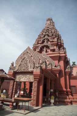 Isan kuzeydoğu Tayland, Isan, Surin, Kasım, 2017 Surin şehir içinde şehir ayağı Tapınak