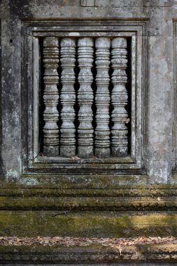 Pencerede Tempel kalıntıları, Beng Mealea 32 Km kuzeyinde Temple City Angkor Kamboçya Batı yakınındaki Siem Reap şehir.