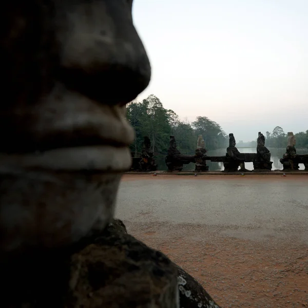 Kamboçya Siem Reap Nisan 2014 Temple City Angkor Kamboçya Batı — Stok fotoğraf