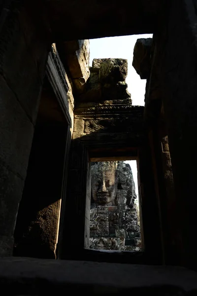 Stone Arc Bajon Templom Tempel Romjai Angkor Angkor Templom Városa — Stock Fotó