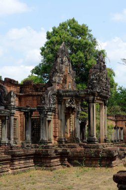 Temple City Angkor Kamboçya Batı yakınındaki Siem Reap şehir Preah Khan tapınakta.  