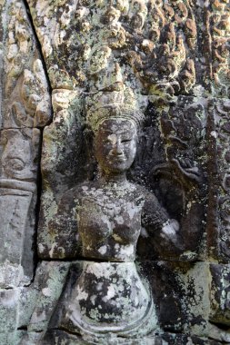 Kamboçya Siem Reap, Nisan 2014: Temple of Banteay Kdei Tapınağı şehir Angkor Kamboçya Batı yakınındaki Siem Reap şehir içinde.   