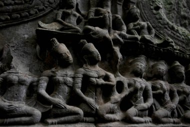 Ta Prohm Temple Temple City Angkor Kamboçya Batı yakınındaki Siem Reap şehir içinde