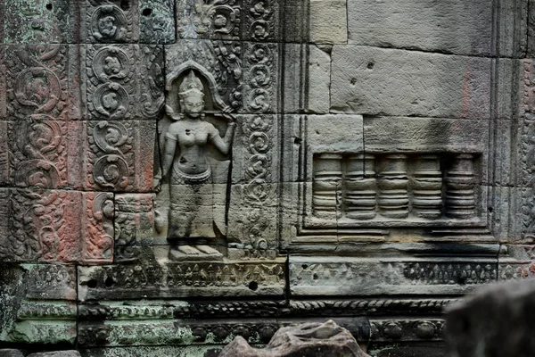 Cambodja Siem Reap April 2014 Tempel Van Prohm Temple City — Stockfoto