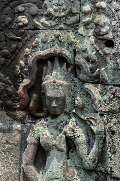 Kamboçya Siem Reap Nisan 2014 Temple Prohm Tapınağı Şehir Angkor — Stok fotoğraf