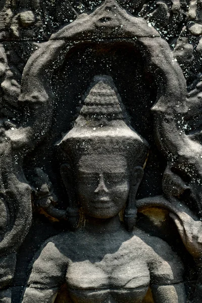 Камбоджа Сієм Ріп Квітня 2014 Року Храм Prohm Місто Храм — стокове фото
