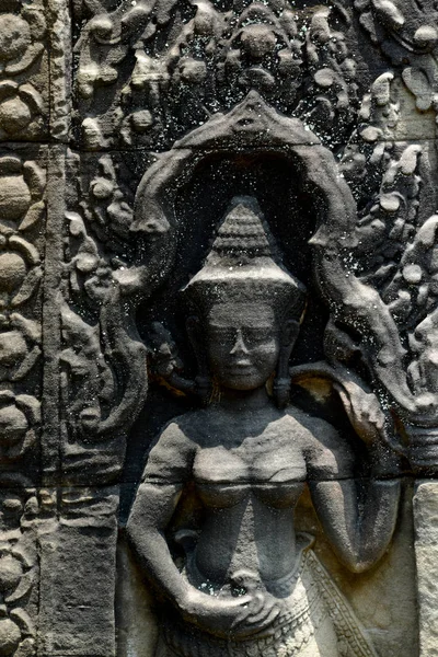 Камбоджа Сієм Ріп Квітня 2014 Року Храм Prohm Місто Храм — стокове фото
