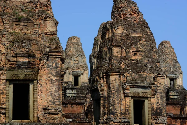 캄보디아 Siem Reap 2014 사원의 Pre Rup 앙코르 캄보디아의 서쪽에서 — 스톡 사진
