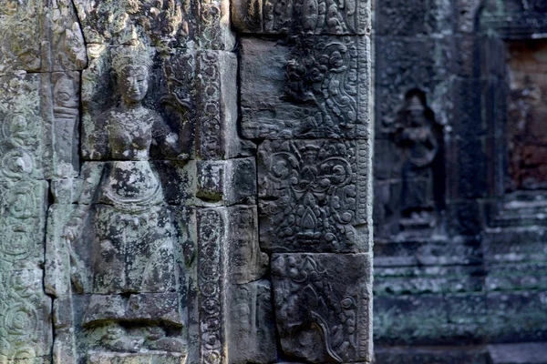 Camboya Siem Reap Abril 2014 Templo Banteay Kdei Ciudad Del —  Fotos de Stock