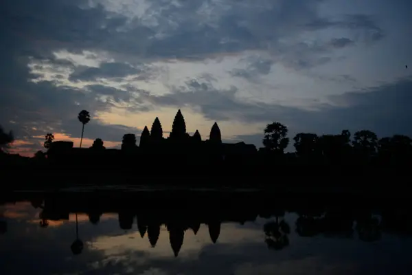 Temple City Angkor Kamboçya Batı Yakınındaki Siem Reap Şehir Angkor — Stok fotoğraf