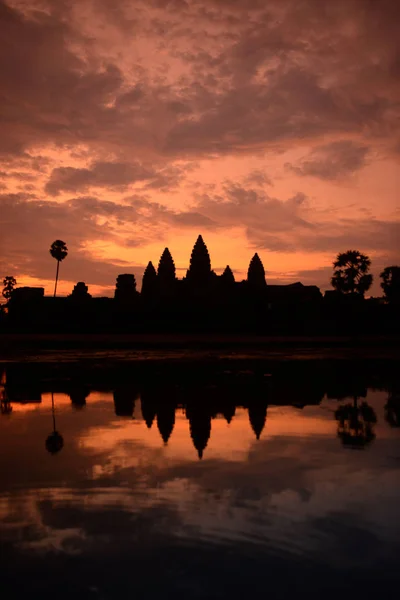 Temple City Angkor Kamboçya Batı Yakınındaki Siem Reap Şehir Angkor — Stok fotoğraf