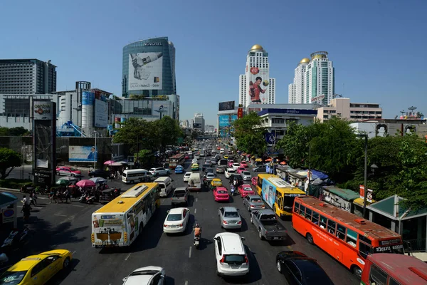 Thaïlande Bangkok Avril 2014 Streetlife Pratunam Dans Ville Bangkok Thaïlande — Photo