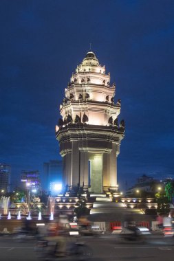 Sihanouk Boulevard, Phnom Penh, Kamboçya'Bağımsızlık Anıtı