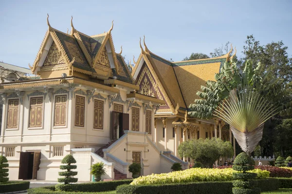 Hor Samran Phirun Builging Koninklijk Paleis Stad Van Phnom Penh — Stockfoto