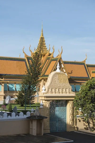 Palacio Khemarin Ciudad Phnom Penh Camboya — Foto de Stock