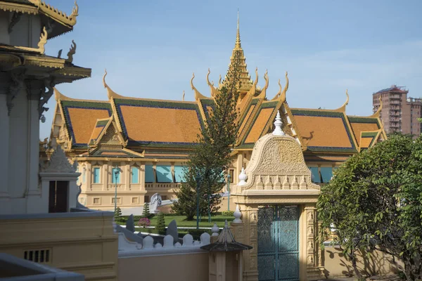 Khemarin Palác Městě Phnompenhu Kambodži — Stock fotografie